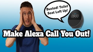 Make Alexa Call People Out for Leaving the Toilet Seat Up! (Node-RED Tutorial)