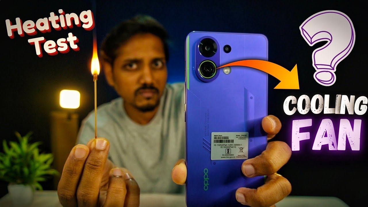 Oppo K13 Turbo - Cooling Fan  & Gaming Test! 🤳🎮🕹️