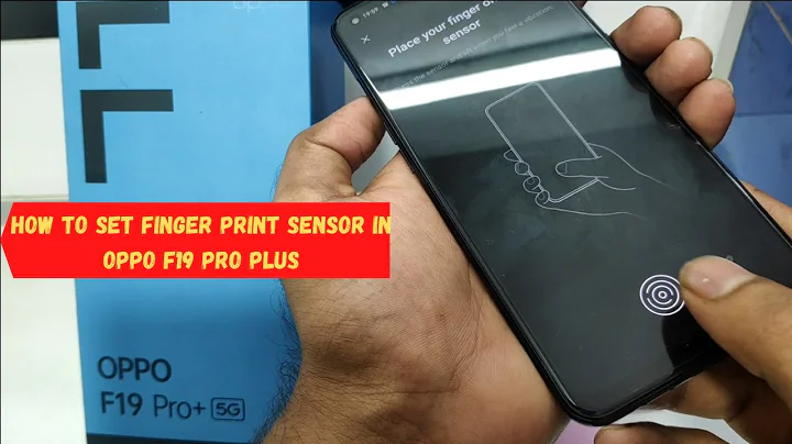 How to Set Finger Print Sensor in OPPO F19 pro Plus, OPPO F19s| How to Add Fingerprint in Oppo F19