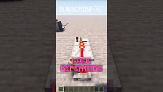 LOCK REPEATERS!? What do locked repeaters do? | Redstone with PsiVolt #minecraft #redstone