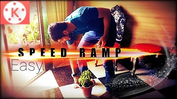 How to speed ramp using kinemaster