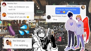 [13+] || BNHA Texts || Hawks Is Horny For Dabi || “Emo Boy” Lyric Prank || DabiHawks