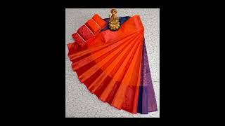 Chanderi Kuppadam Rich Silk Cotton Sareesgrand Big A All Over Saree .1050-