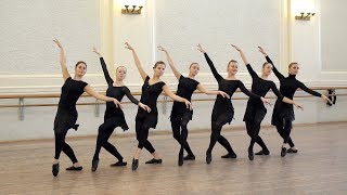 Fragments of the Rehearsals. Igor Moiseyev Ballet