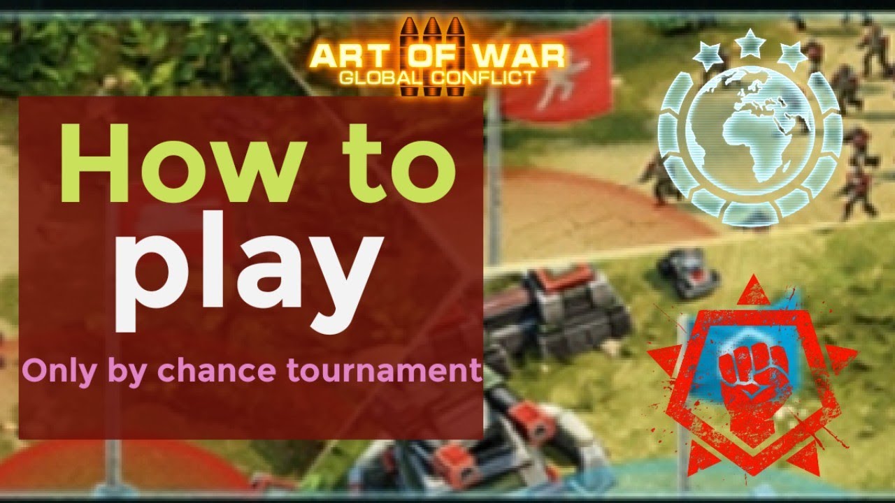 only by chance tournament guide
