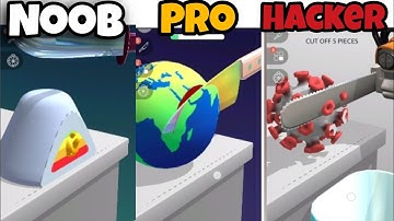 NOOB vs PRO vs HACKER - ASMR Slicing