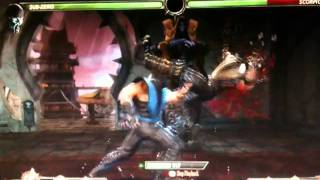 Sub-Zero 43% Corner Combo Meterless