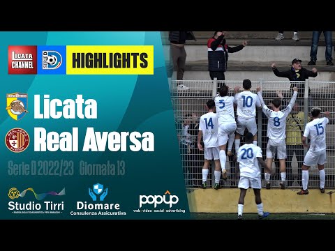 LICATA 2-1 REAL AVERSA | Highlights 13G | Serie D 2022/23