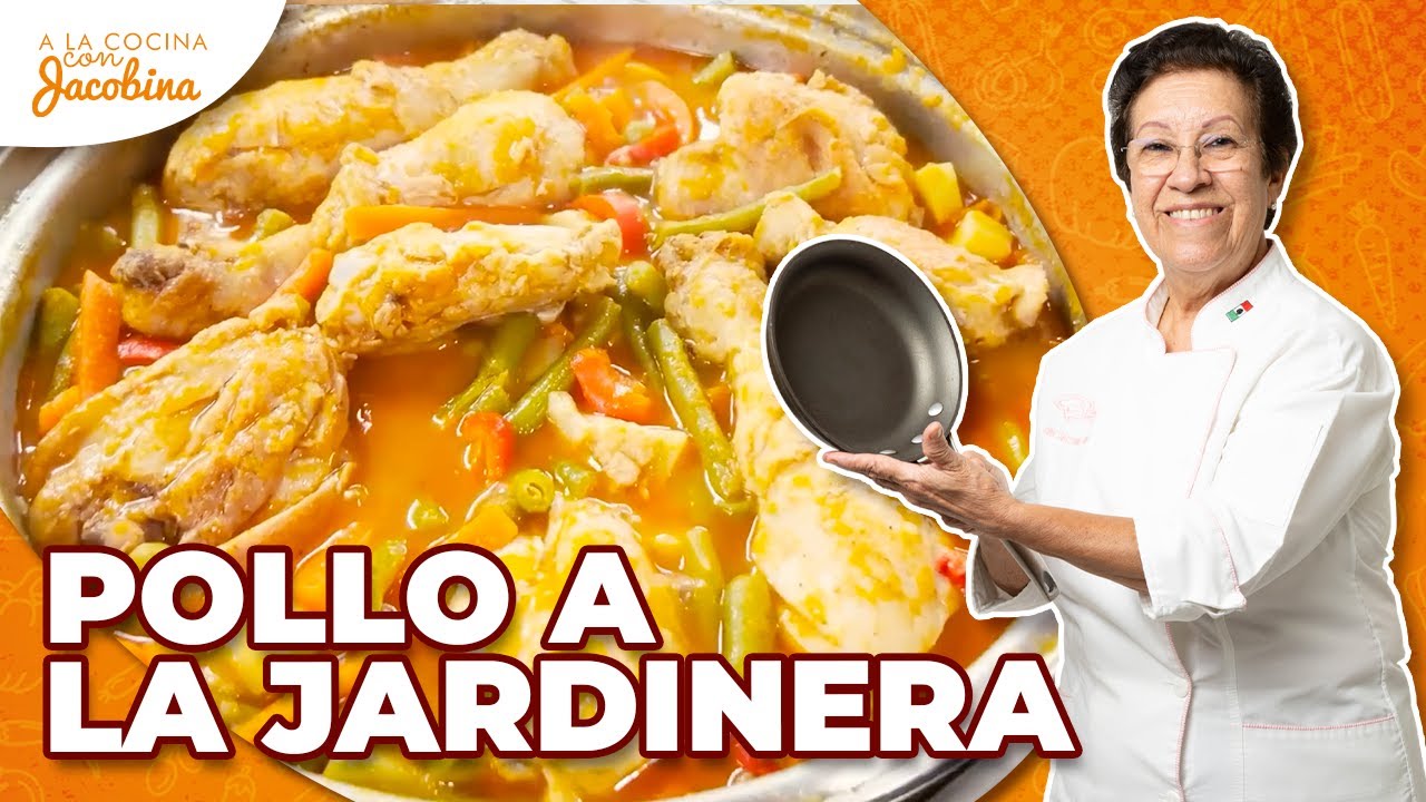 🍗🌿 POLLO A LA JARDINERA IRRESISTIBLE 😍 | Receta FÁCIL, RÁPIDA y Súper SABROSA
