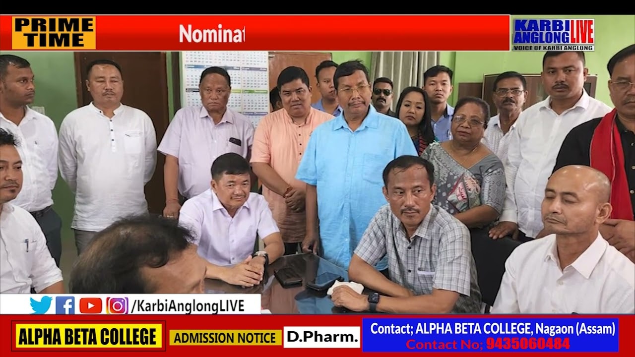 KAAC Chairman anghoi aphan MAC Raju Tisso Nomination aloh kejok dam