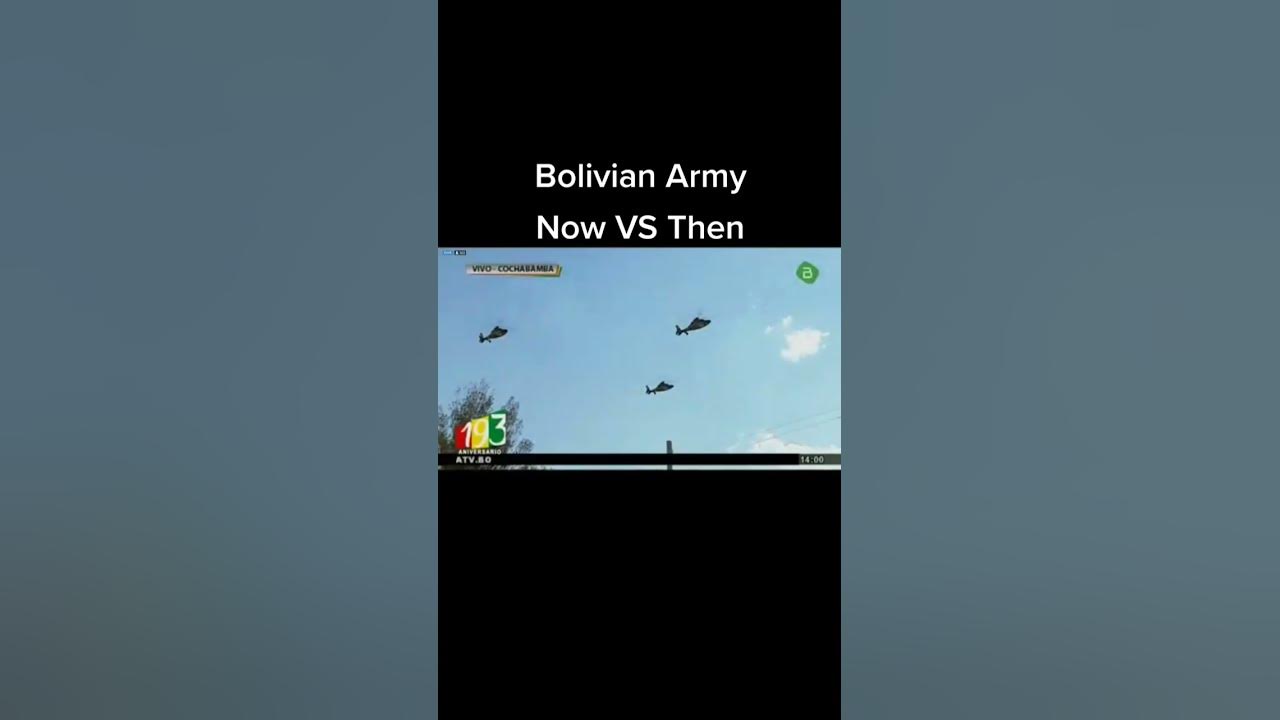 Bolivian Army [Now VS Then]