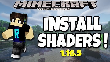 How To Install Shaders and OPTIFINE For Minecraft 1.16.5 | Best Shader For Minecraft PC