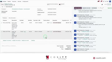 Cómo realizar la devolución de un pedido de compras en Odoo - Versión 17