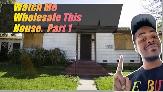 Watch Me Wholesale This House| Calling a Motivated Seller