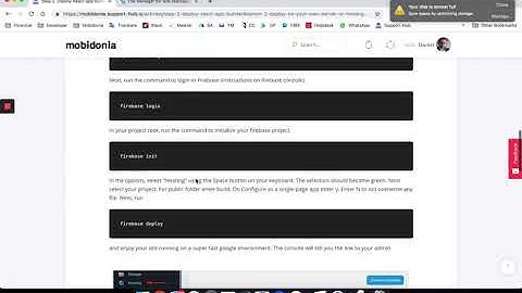 Step 2. Deploy React app builder