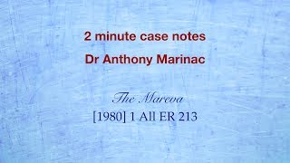 The Mareva (Freezing orders)
