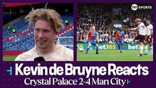 "THESE GUYS KEEP ME ON MY TOES" 🙌 | Kevin de Bruyne | Crystal Palace 2-4 Man City | Premier League
