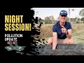 Testing the carp waters at night. Carp Fishing South Africa!