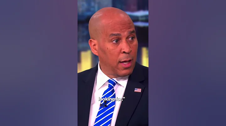 Cory Booker Dodges Sunny Hostin's Question About Replacing Chuck Schumer On 'The View' #shorts