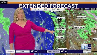 Weather forecast Light showers move through Portland morning