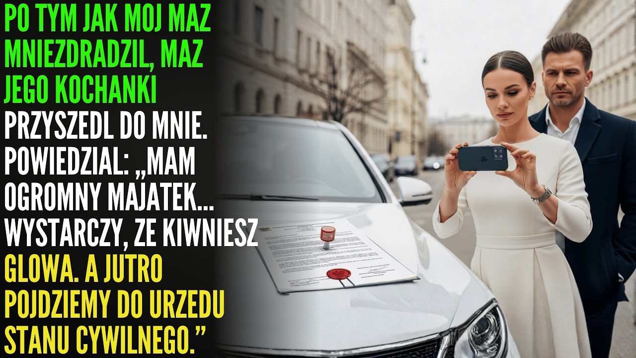 Po zdradzie męża przyszedł do mnie mąż jego kochanki…