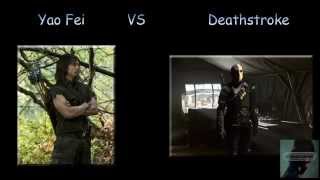 Yao Fei VS Deathstroke - Arrow Batalla Épica