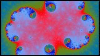 Nova (Newton) Fractal-Zoom : Fire-Jellyfish - Fractal eXtreme Animation
