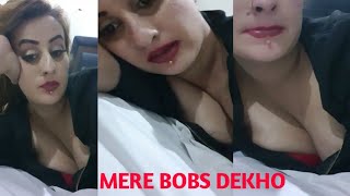 Afreen Khan Hot & Sexy Live video