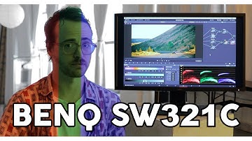 BenQ SW321C 32" 4K Photo and Video Editing Monitor with Ben Rutkowski