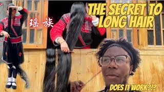 The SECRETS Of the LONG HAIR WOMEN village FROM GUILIN CHINA! Does rice water work?!?!