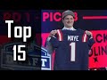 Ranking Each top 15 pick in the 2024 NFL Draft