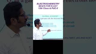 Electrochemistry | Unit-II | Class 12 & PUC II | MCQ's | K-CET | Shaikh Sir |Chemistry | NEET| JEE |