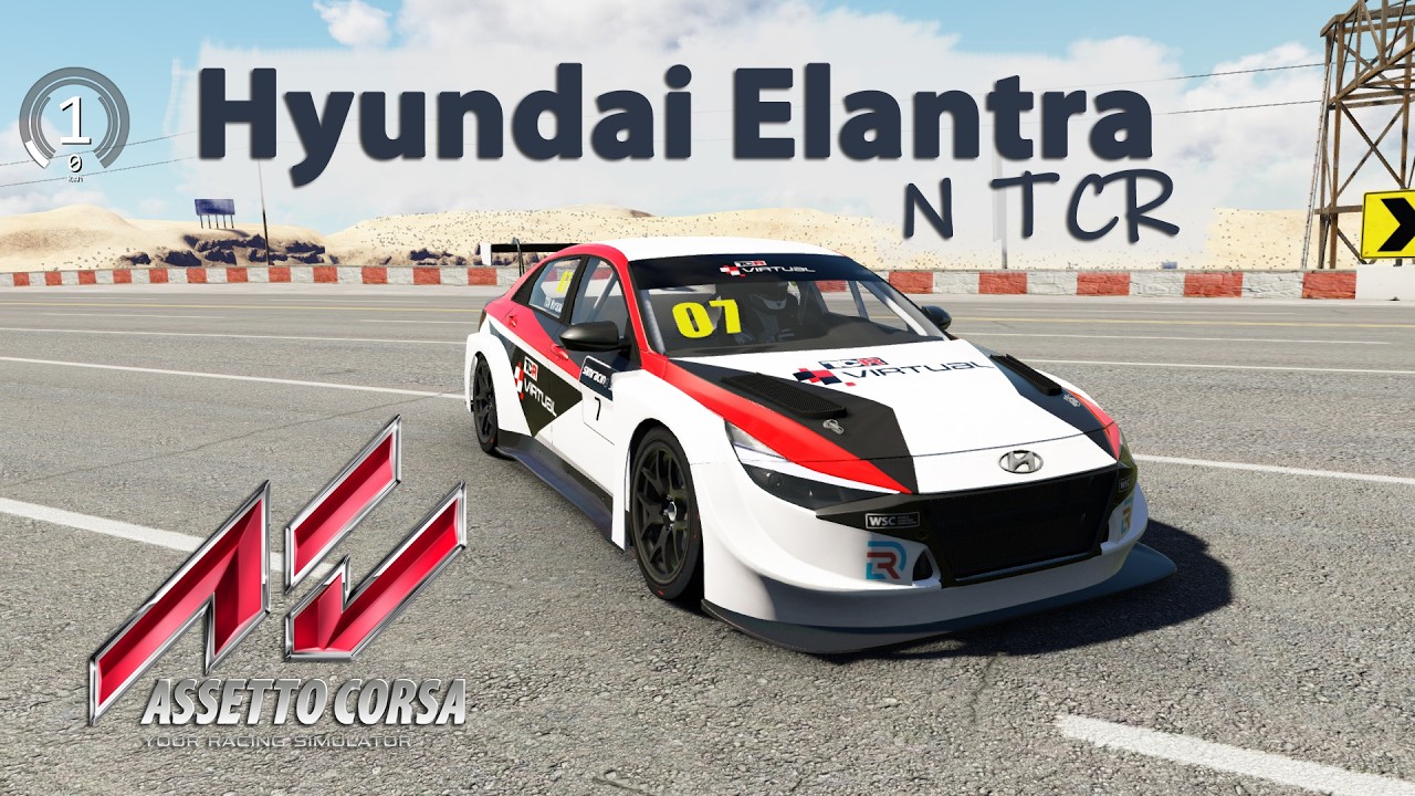 Hyundai Elantra N TCR gameplay video