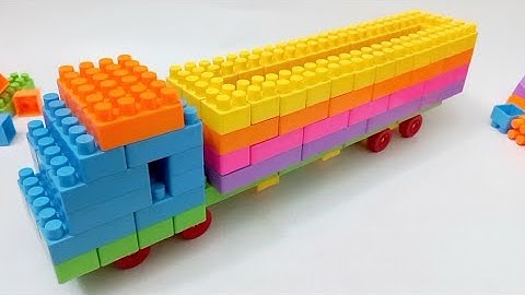 Satisfying DIY Big Lego Truck /ASMR Building Blocks/ Lego Blocks game#buildingblocks#asmr#asmrsounds