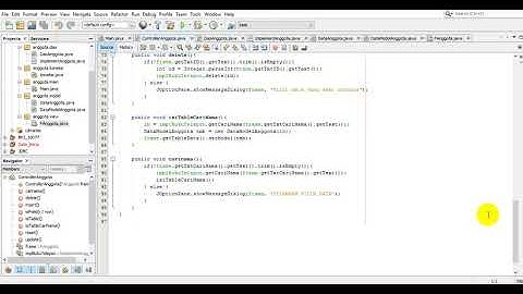 Data Access Object dan MVC java netbenas 8.2