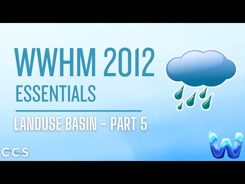 LANDUSE BASIN PART 5 | WWHM 2012 Essentials