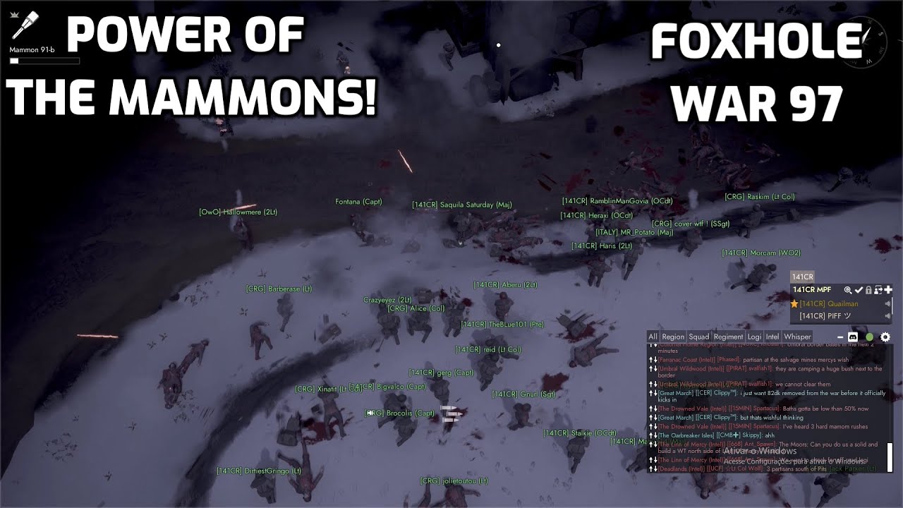 First Day of the New War | 141CR Regiment | Foxhole War 97