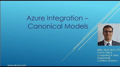 Azure Integration - Canonical Data Model Part - 1