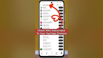 How To See Your All Subscribers In A Second! #youtubeshorts #shorts