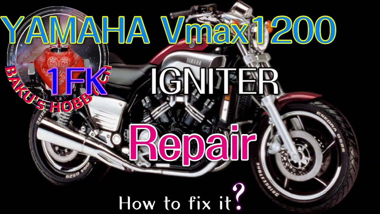 How to fix Yamaha 1FK Vmax1200 Igniter - YouTube