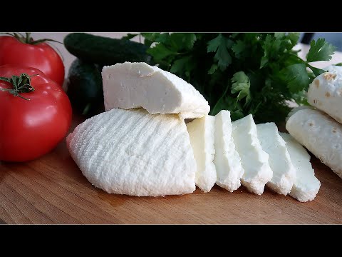 Домашняя брынза из коровьего молока. Невероятно вкусно