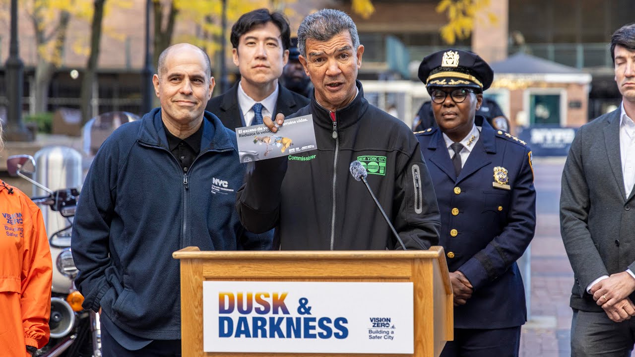 NYC DOT ANNOUNCES RETURN OF ANNUAL DUSK AND DARKNESS CAMPAIGN
