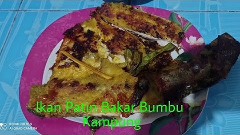 RESEP IKAN PATIN BAKAR BUMBU KAMPUNG || masakan rumahan enak