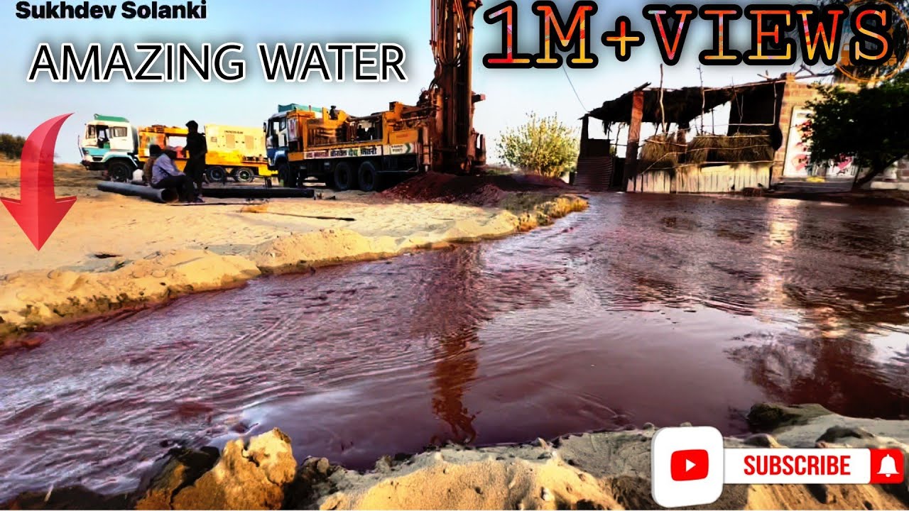 Borewell Drilling || 400 Feet 40 Hp Motor Amazing water  || Step By Step Full Video In Rajasthan ||
