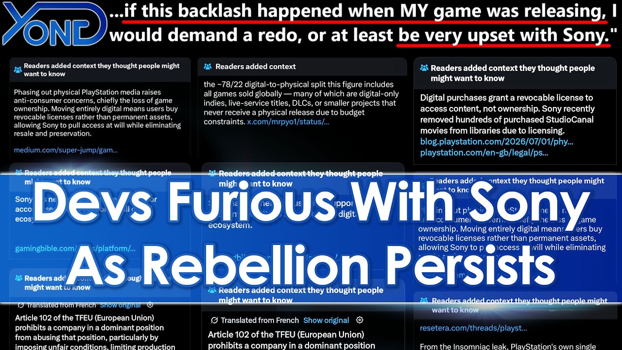 REPORT: Devs Furious With Sony As Rebellion Persists & Disrupts Marketing Posts REPORT: Devs Furious With Sony As Rebellion Persists & Disrupts Marketing Posts