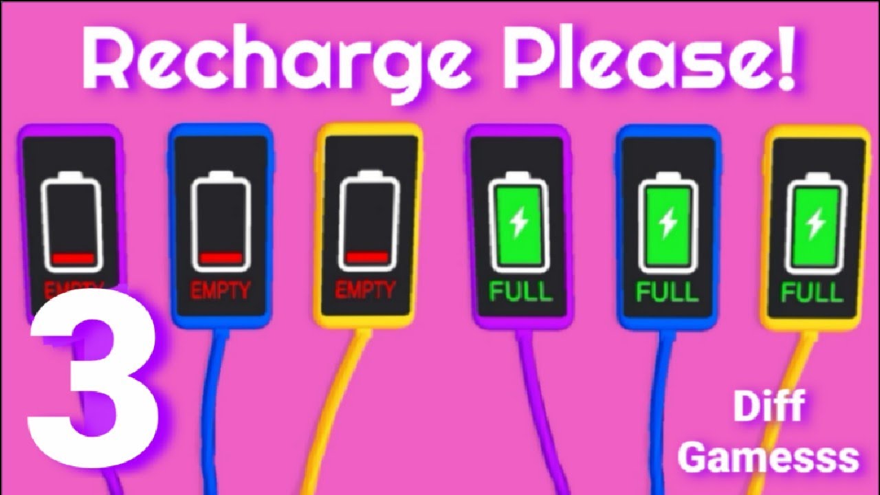 Recharge Please! Puzzle Game Levels 20-30 Walkthrough Part 3