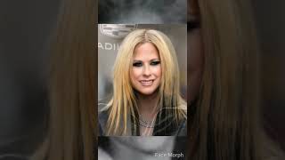 Avril Lavigne Aging Through Time 1984-2065 #avrillavigne #pop #rock #punk #history #ai #music #short