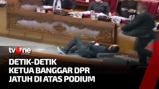 Insiden Rapat Paripurna, Wakil Ketua Banggar DPR Mendadak Tumbang | Kabar Petang tvOne