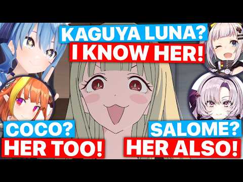 Kaguya Knows Coco & Salome & Kaguya Luna (Cosmic Princess Kaguya & Suisei / Hololive) [Eng Subs]