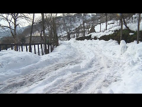 აჭარის სოფლებში თოვლისგან გზების გაწმენდა არ დასრულებულა